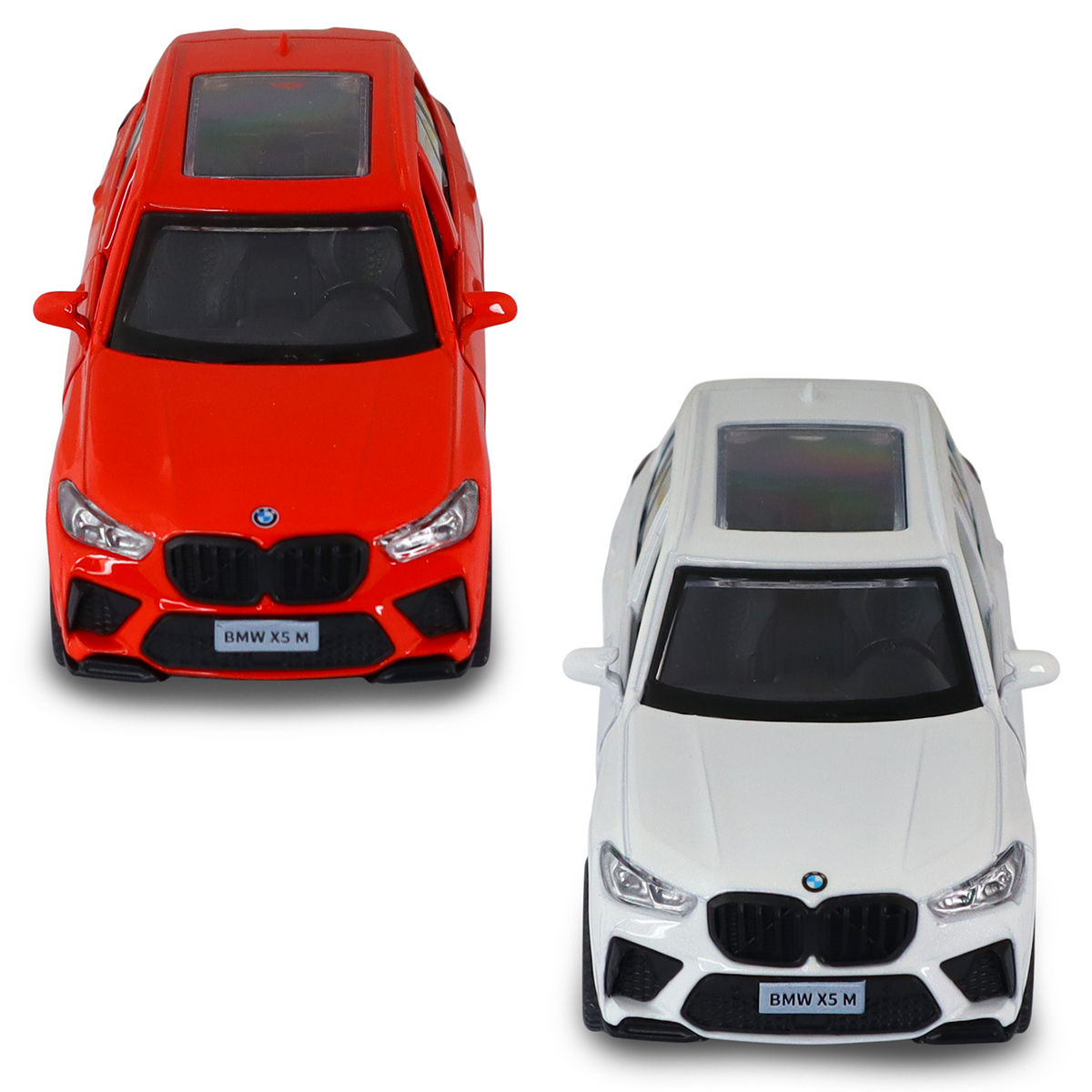 Автомодель BMW X5 M Techno Drive металева 1:43 pull-back Біла — превʼю 14