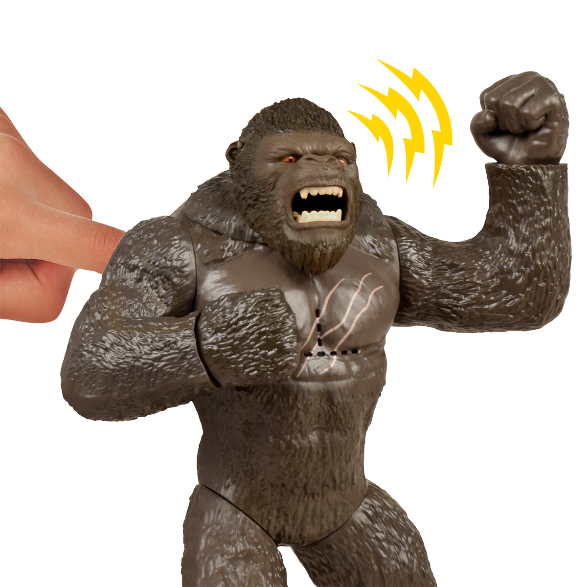 Фігурка Godzilla vs Kong Конг 18 см зі звуковими ефектами — превʼю 2