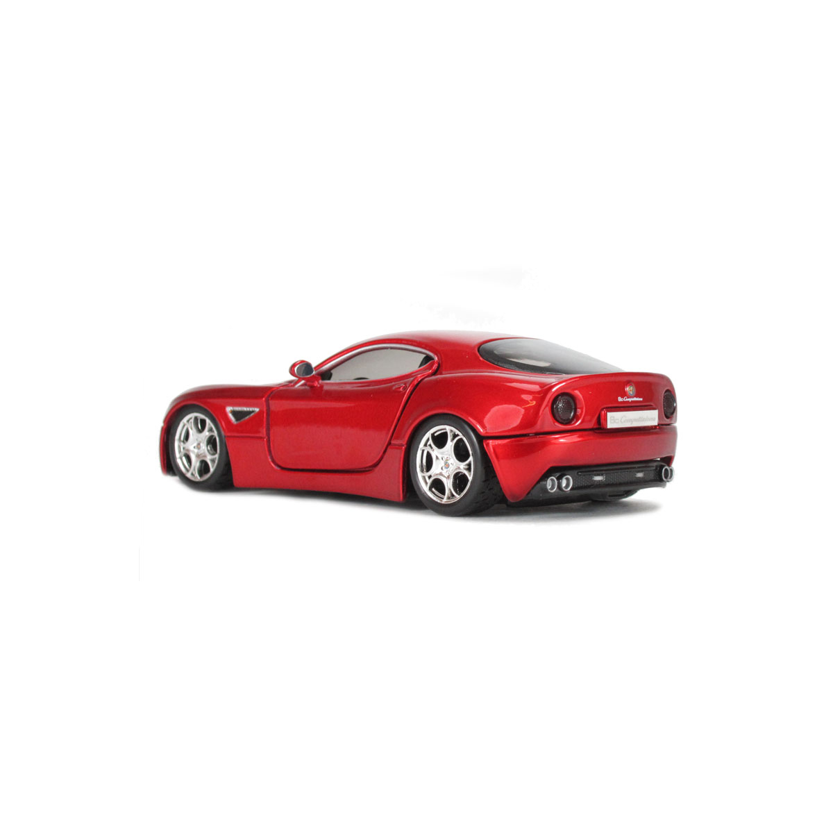 Колекційна автомодель Bburago Alfa 8C Competizione 2007 1:32 металева — превʼю 3
