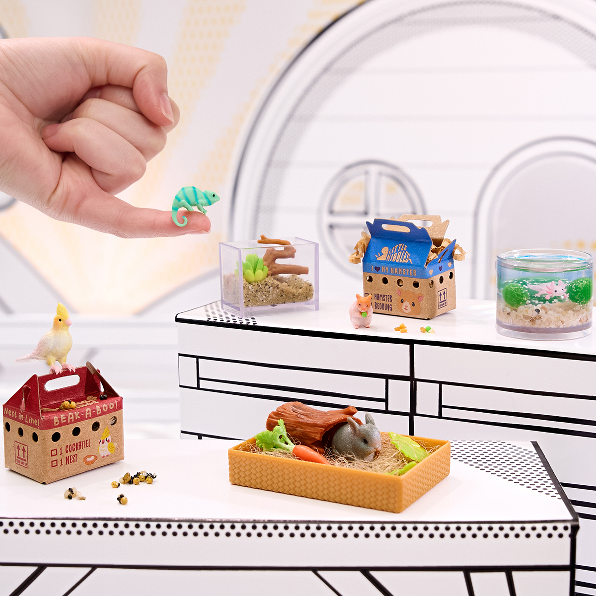 Ігровий набір Miniverse серії Animals для створення мініатюр тварин — превʼю 6