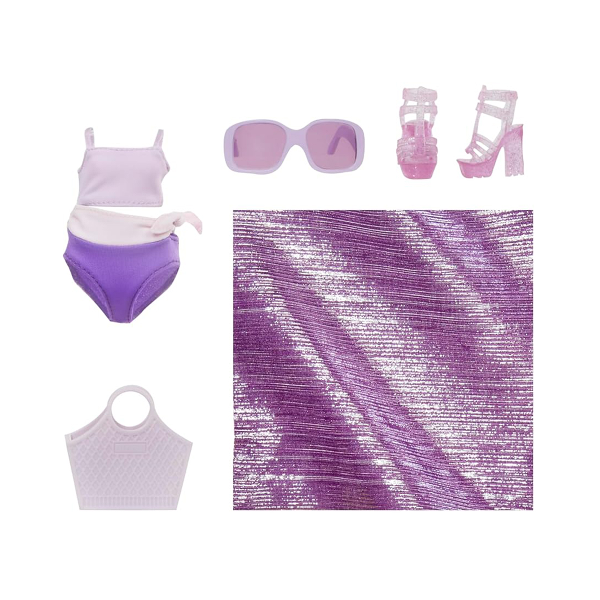 Лялька Rainbow High серії Swim & Style – Віолетта (з акс.) — превʼю 7