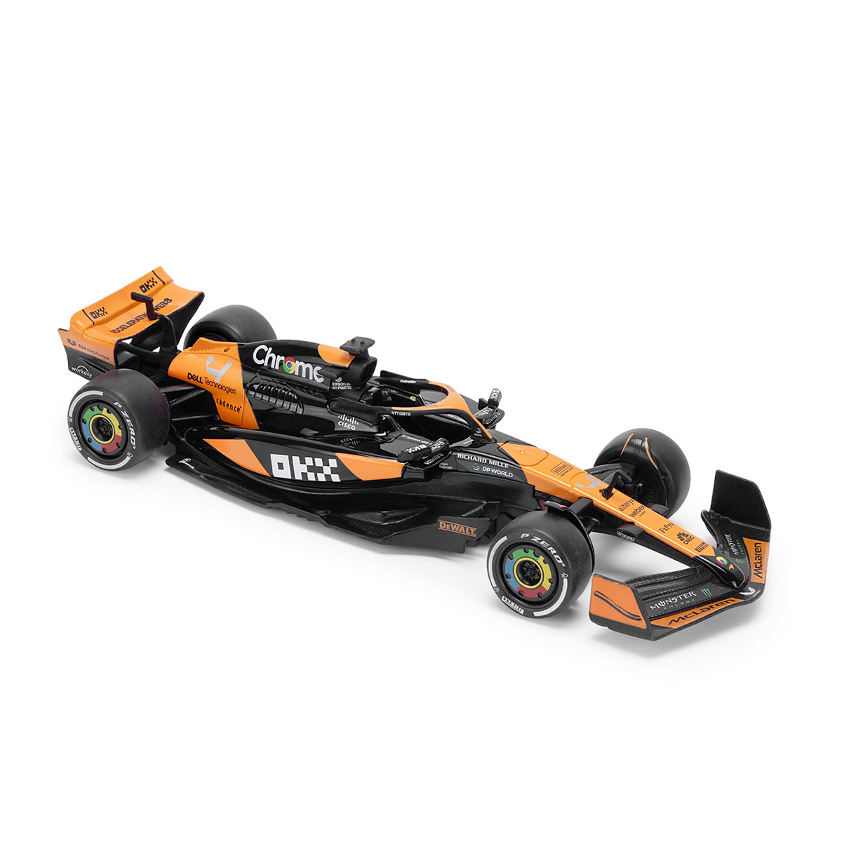 Автомодель McLaren F1 2024 Techno Drive 1:24 Помаранчева — превʼю 8