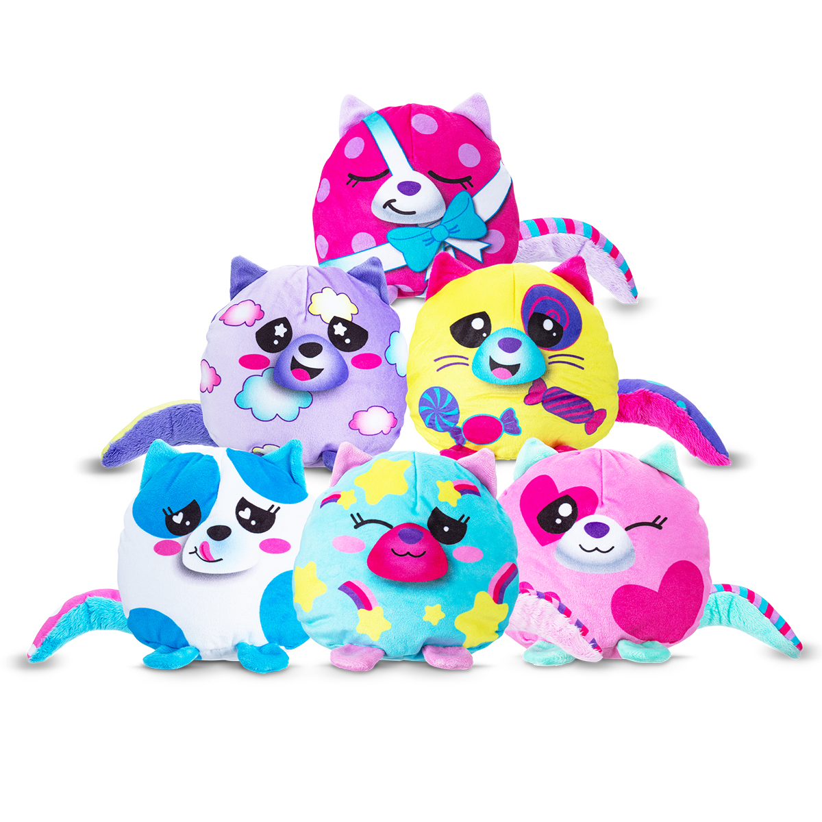 М’яка іграшка Misfittens Mini – Котик у банці (Cat in Jar) – 10 см — превʼю 3