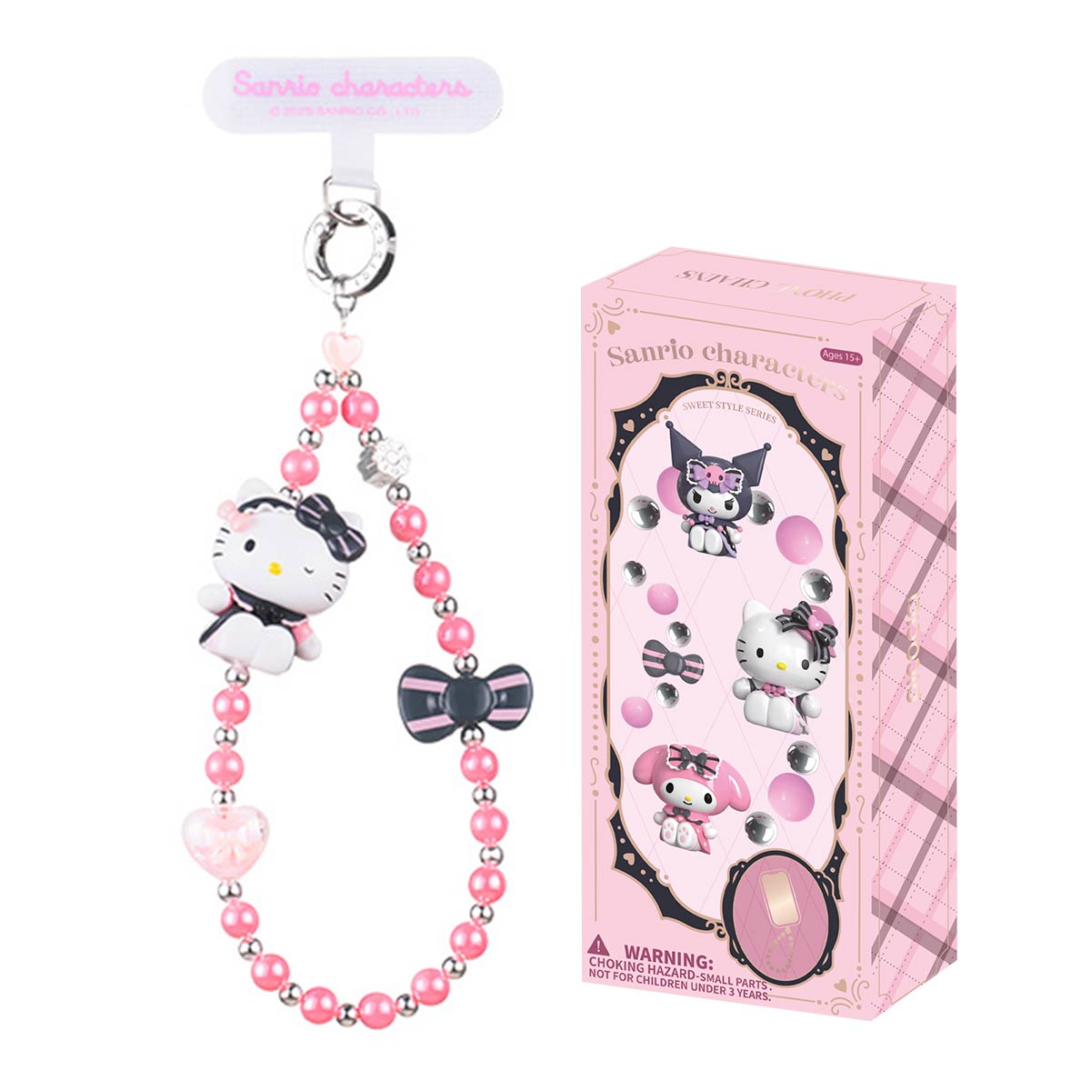 Ланцюжок для телефону Pop Top Sanrio з підвісками для смартфона
