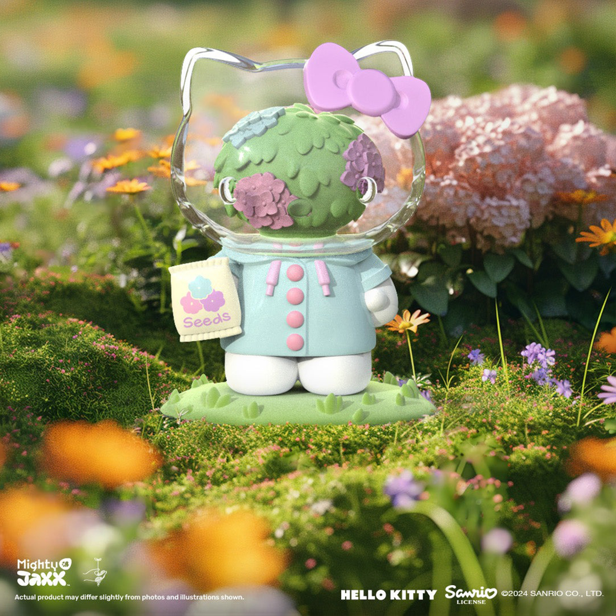 Колекційна фігурка Mighty Jaxx Sanrio Azuma Makoto Хелоу Кітті 8 см — превʼю 2