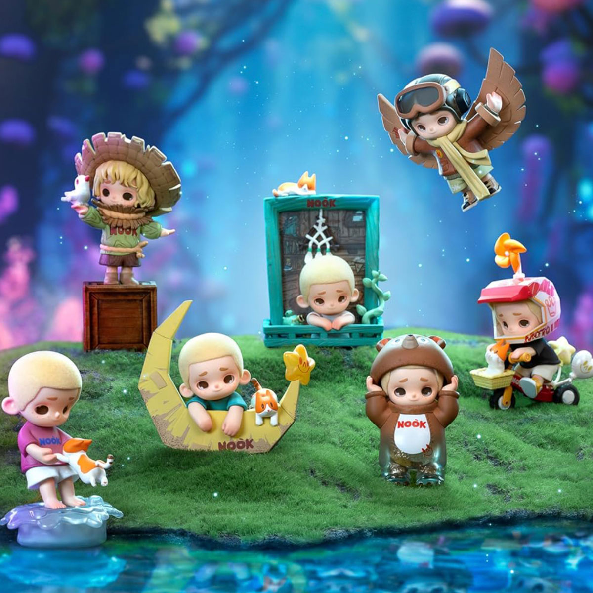 Колекційна фігурка 52Toys POP TOP NOOK – Маленький світ – 10 см — превʼю 3