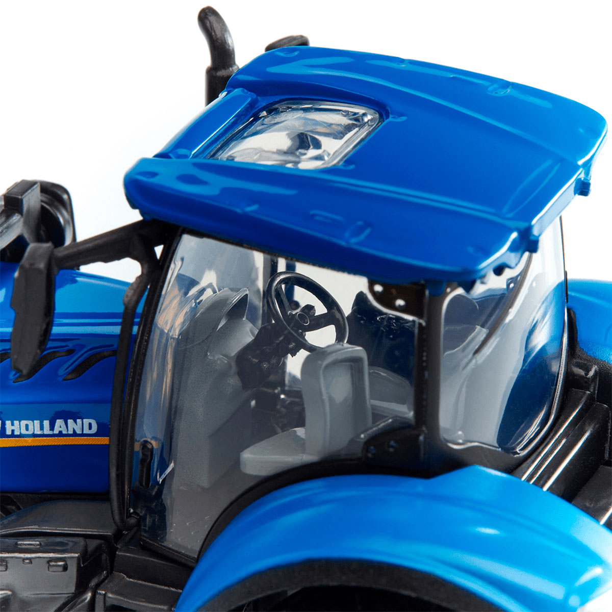 Трактор Bburago New Holland T7.315 з фронтальним навантажувачем 1:32 Синій — превʼю 4