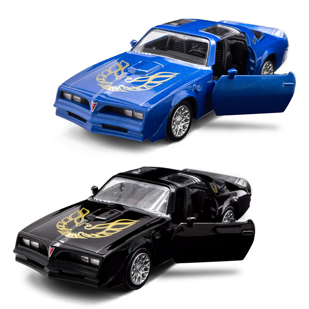 Автомодель TechnoDrive Pontiac Firebird 1978 металева 1:40 — превʼю 15