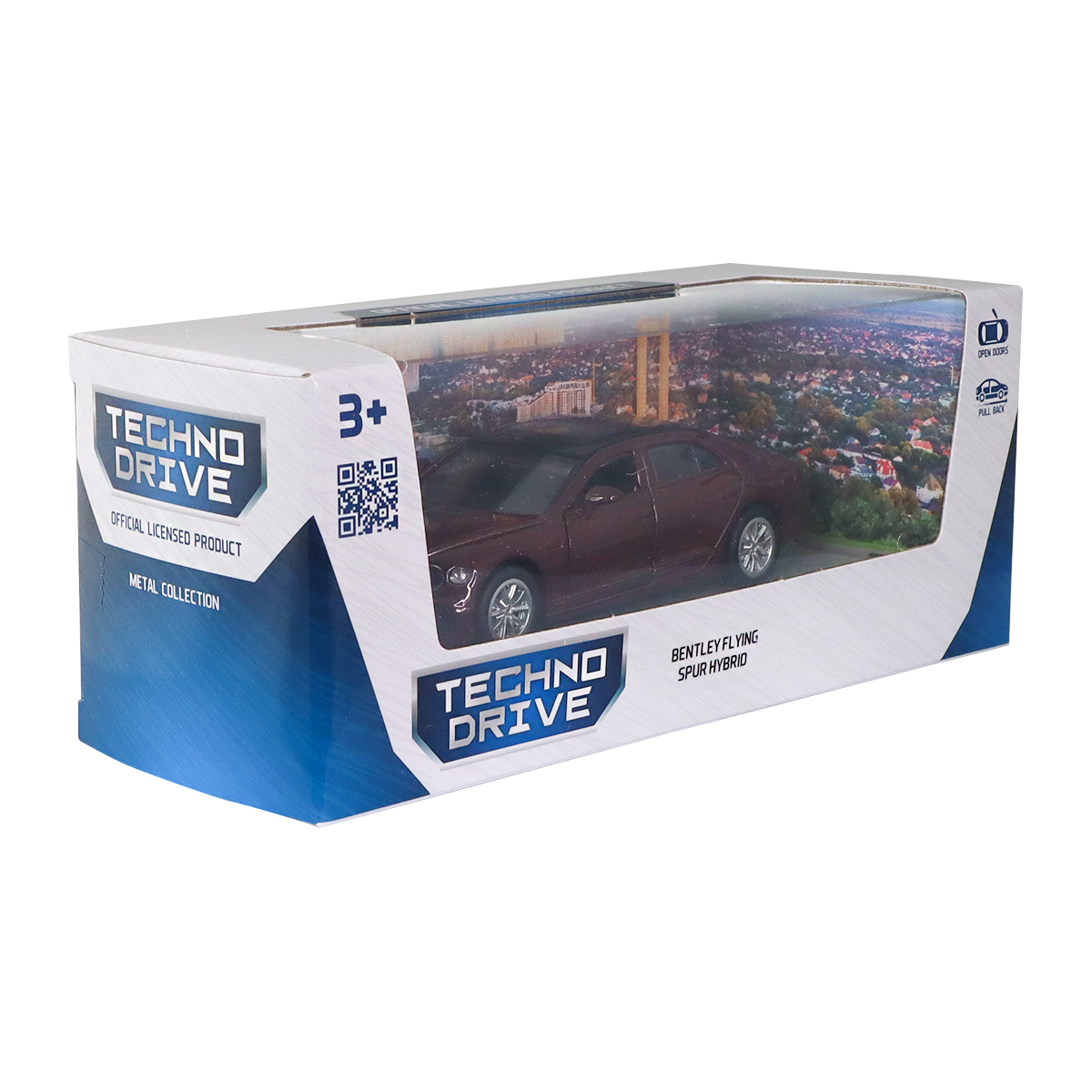 Автомодель Techno Drive Bentley Flying Spur Hybrid 1:47 металева — превʼю 5