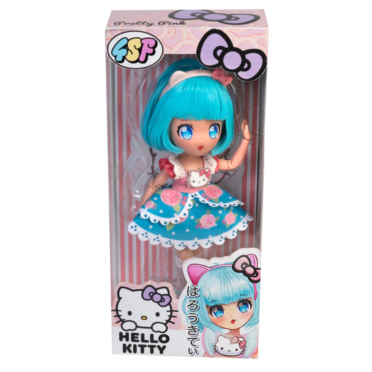 Лялька 4SF Manga Dolls Hello Kitty Пінк 19,5 см з аксесуарами — превʼю 10