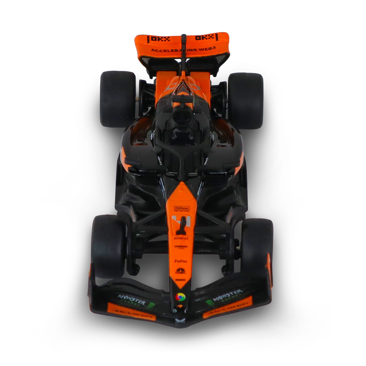 Автомодель Techno Drive McLaren F1 2024 металева 1:43 Помаранчева — превʼю 14