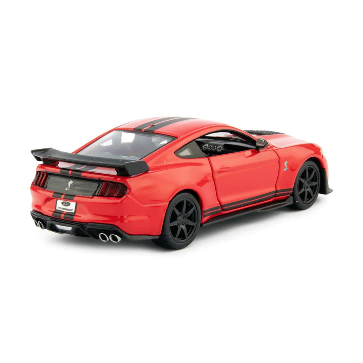 Автомодель Ford Shelby GT500 Bburago Street Fire 1:32 Червона — превʼю 2