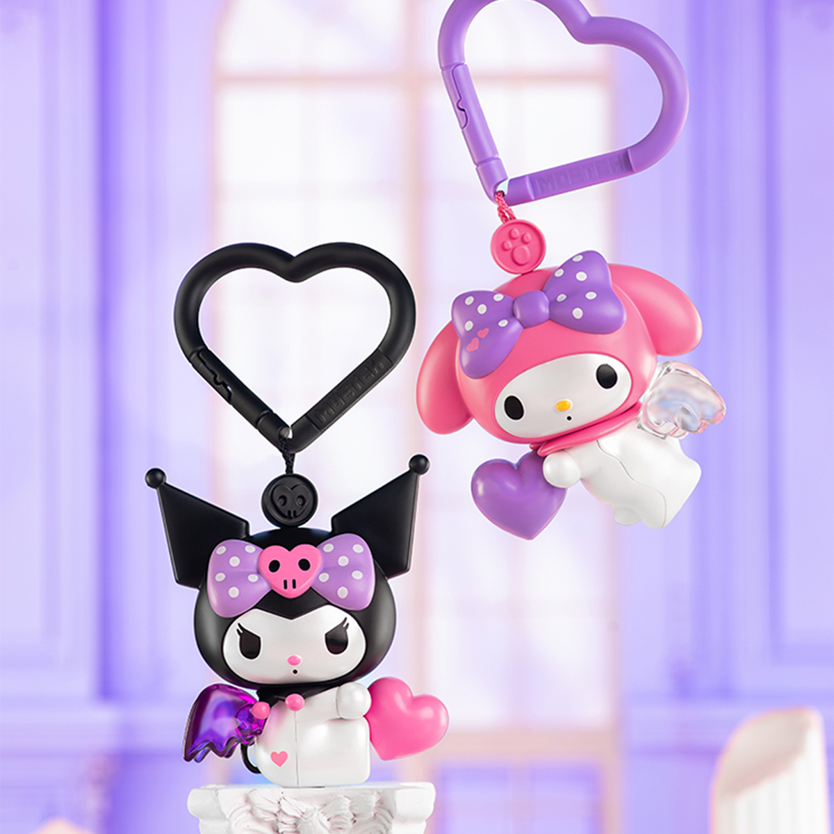 Механічна іграшка Sanrio Pop Top – Kuromi & My Melody – 8 см — превʼю 7