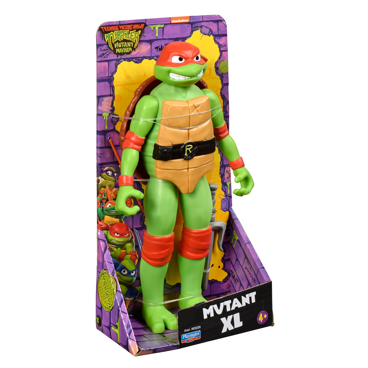 Ігрова фігурка TMNT Рафаель XL 19 см з аксесуарами — превʼю 3