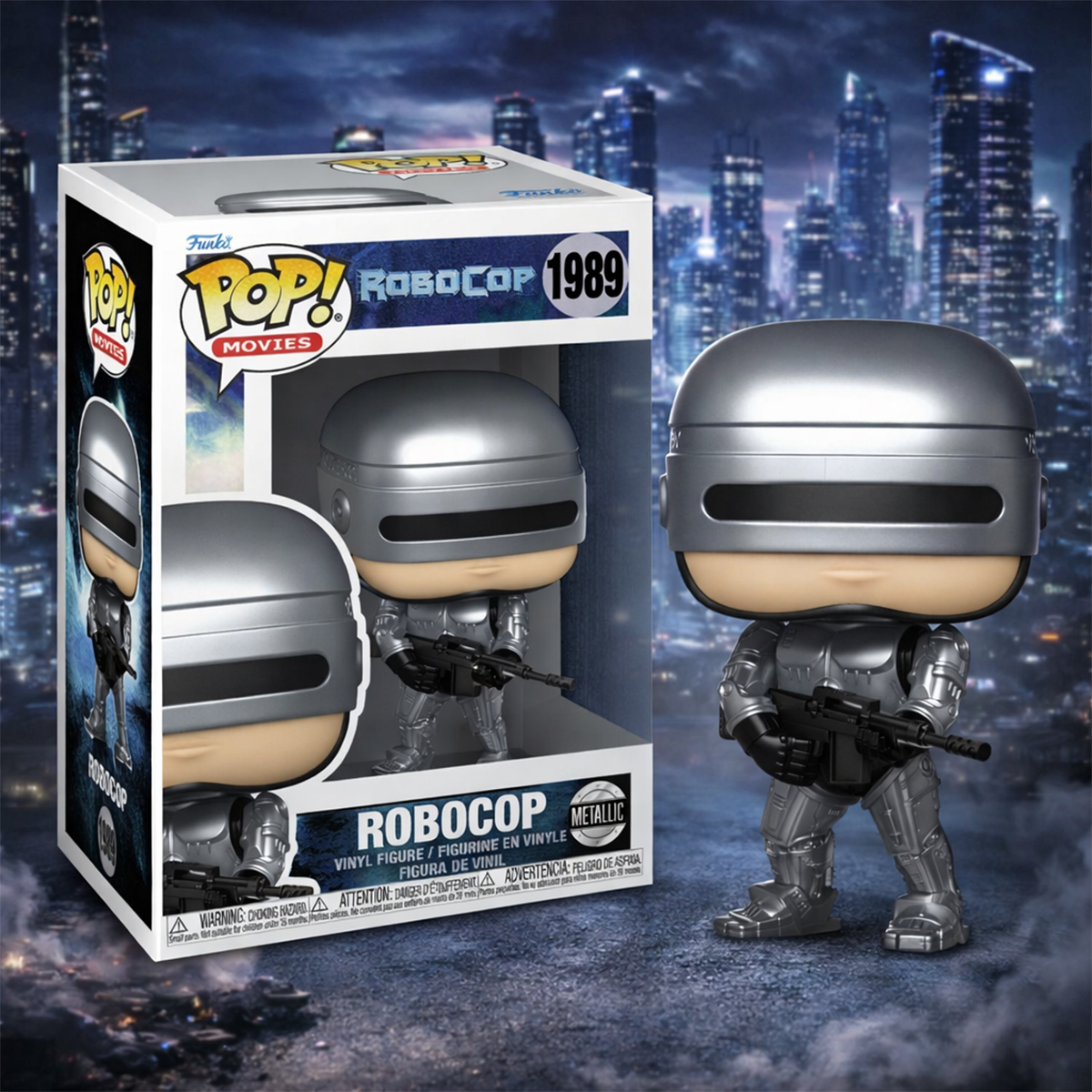 Колекційна ігрова фігурка RoboCop - Робокоп Funko POP серії S2 Багатоколірна — превʼю 3
