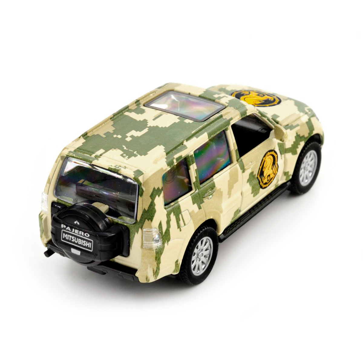 Автомодель Mitsubishi Pajero 4WD Turbo 47 ОМБр Шеврони Героїв 1:43 — превʼю 12