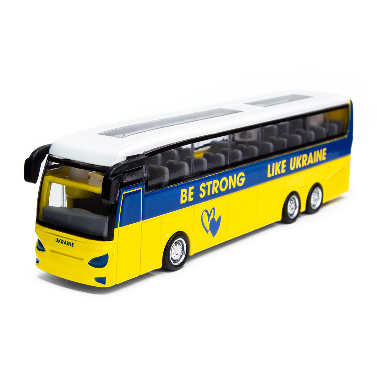 Автобус іграшковий TechnoDrive Екскурсійний Київ металевий 1:64 — превʼю 1