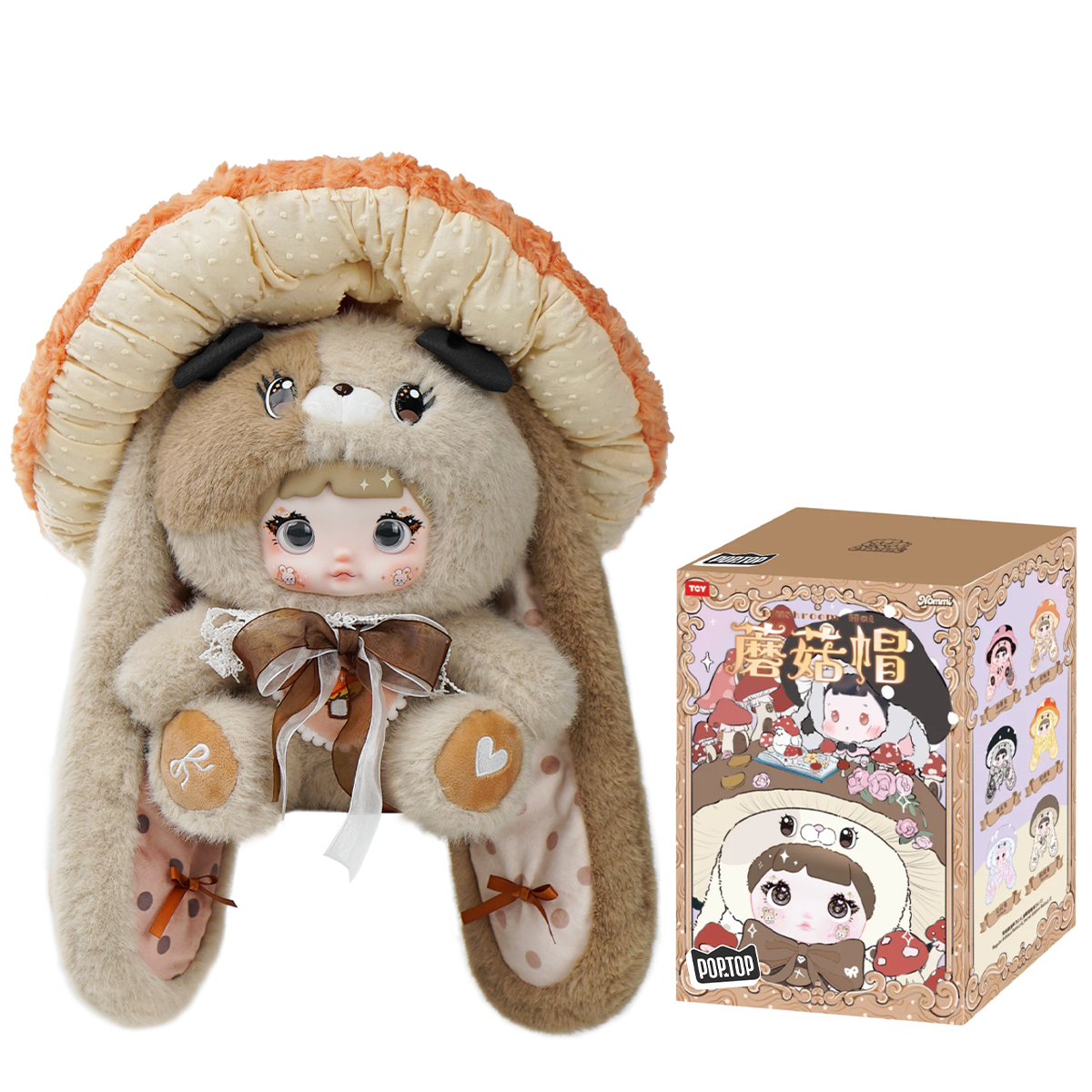 М'яка іграшка POP TOP Hi TOY – Nommi Mushroom – 32 см — превʼю 1