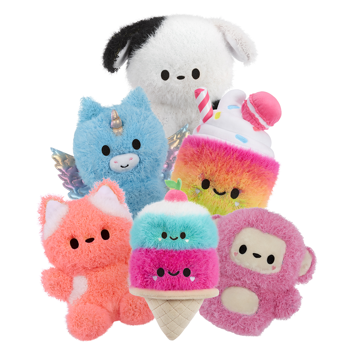 М'яка іграшка-антистрес Fluffie Stuffiez Small Plush — Песик (Puppy) — Fluffie Stuffiez — превʼю 8