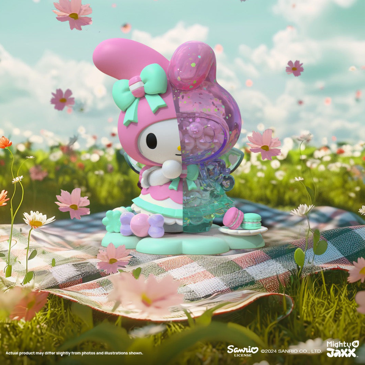Колекційна фігурка Mighty Jaxx Kandy Sanrio Квіткове сновидіння 10 см — превʼю 6