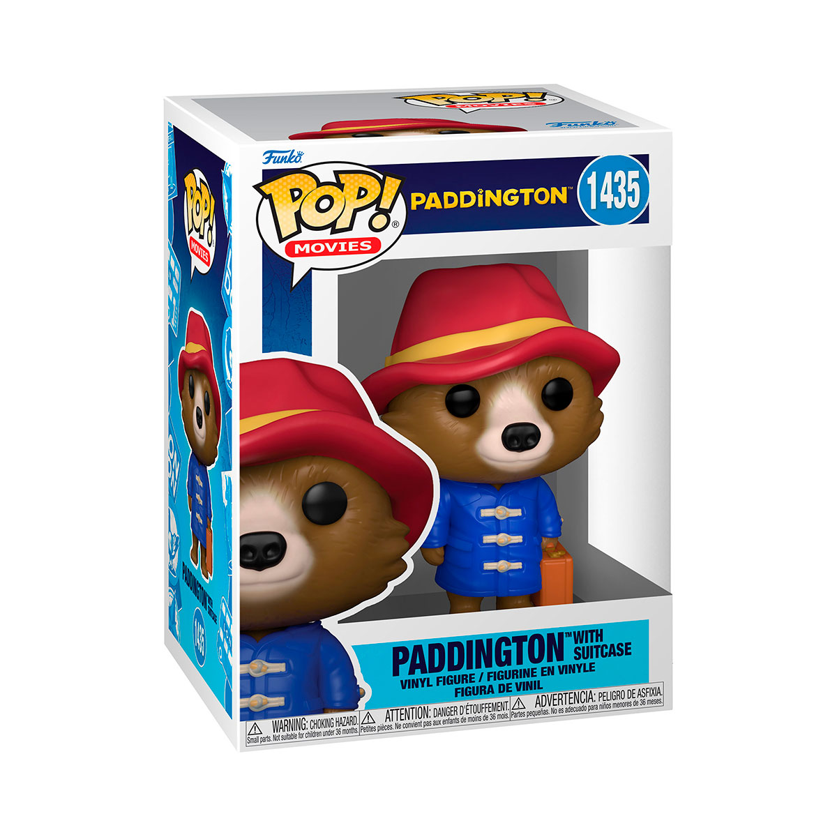 Колекційна фігурка Paddington-Паддінгтон з валізою Funko POP Казковий герой — превʼю 1