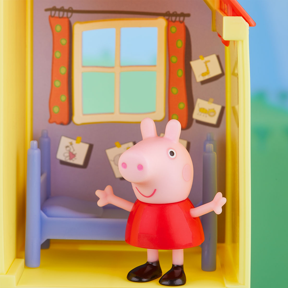 Ігровий набір Будиночок Пеппи Peppa Pig двоповерховий з фігуркою та меблями — превʼю 9