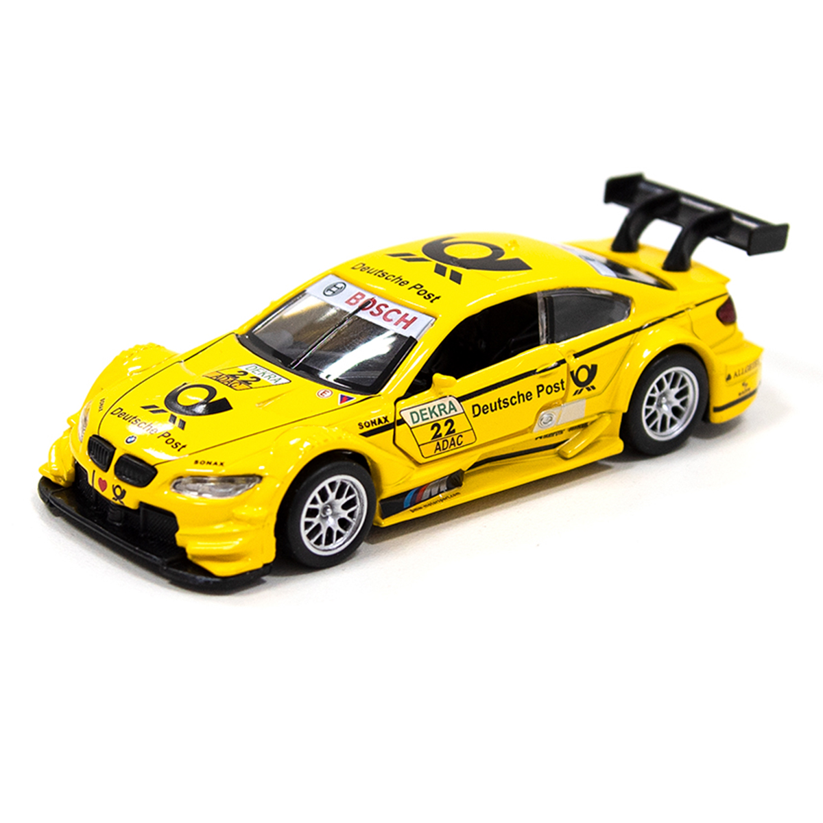 Автомодель Techno Drive BMW M3 DTM металева жовта