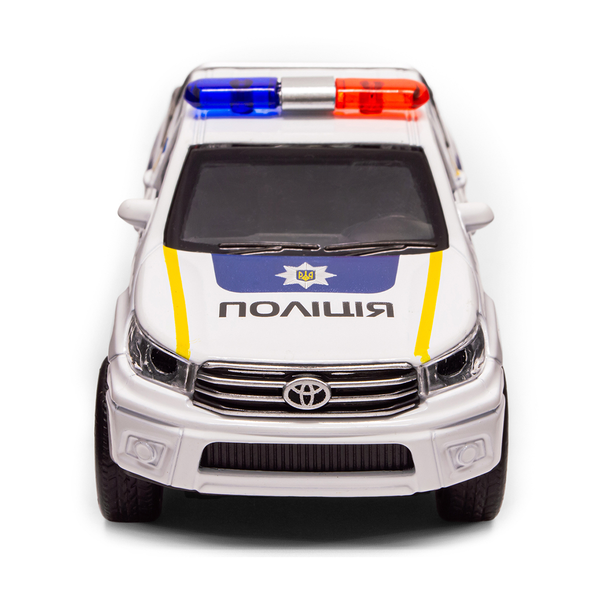 Автомодель Toyota Hilux Поліція металева 12 см — превʼю 14