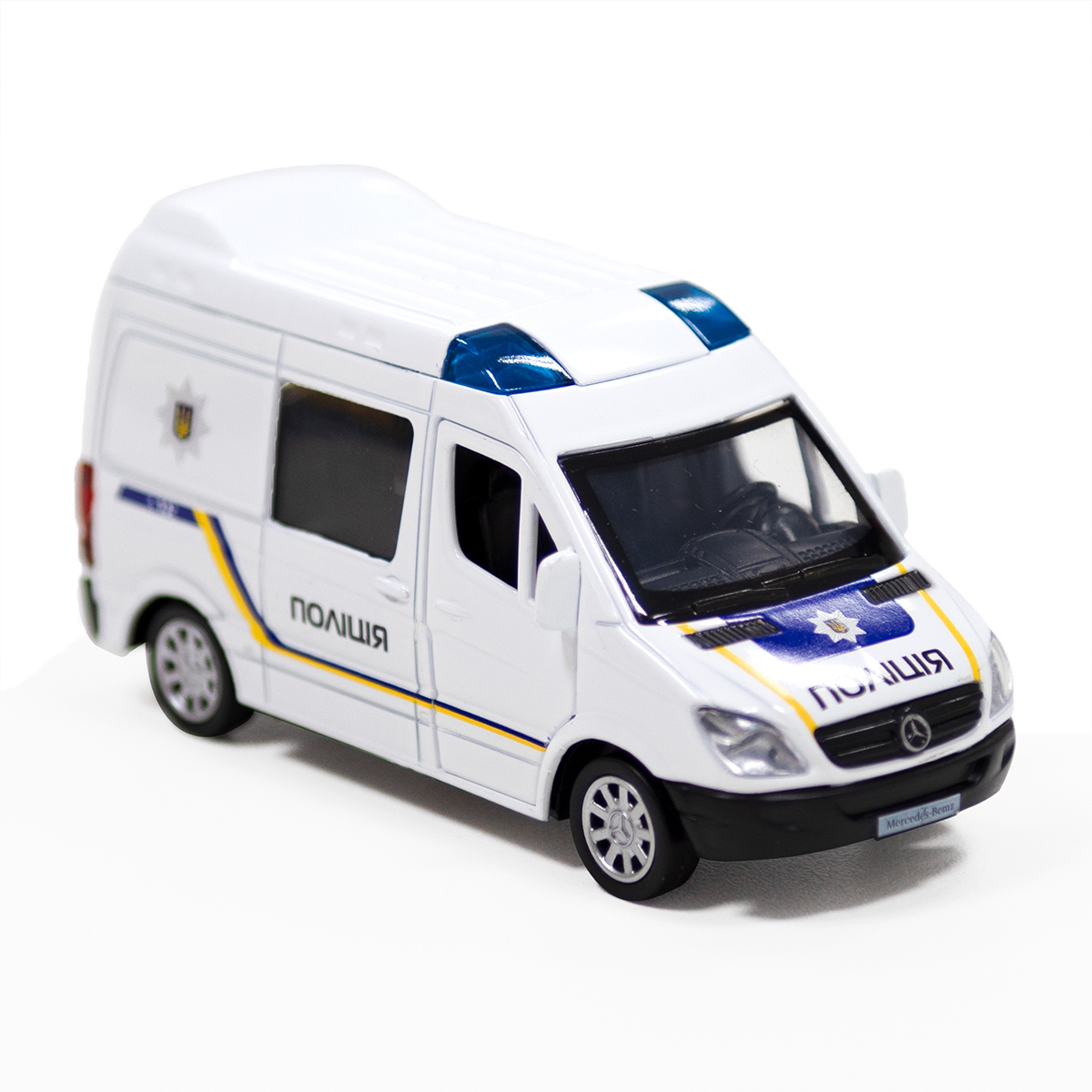 Автомодель Mercedes-Benz Sprinter Поліція металева Techno Drive — превʼю 10