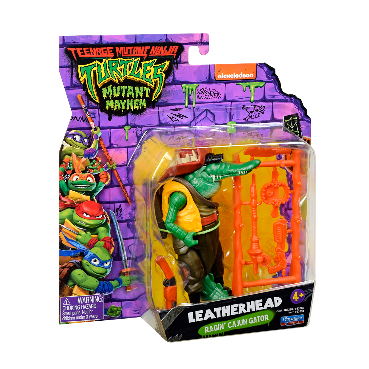 Ігрова фігурка TMNT Лезерхед 11,5 см з аксесуарами — превʼю 6