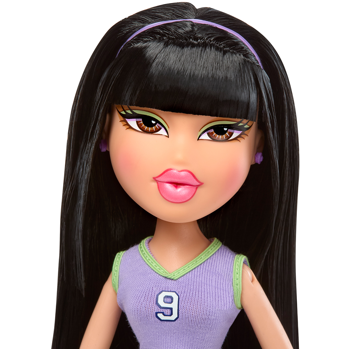 Ігровий набір баскетболістка Джейд Bratz Play Sportz 29 см чорне волосся — превʼю 5