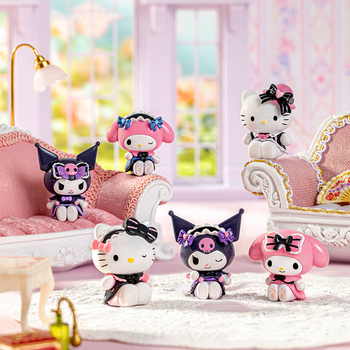 Фігурка-сюрприз Pop Top Sanrio – Елегантні панянки – Hello Kitty My Melody Kuromi — превʼю 5