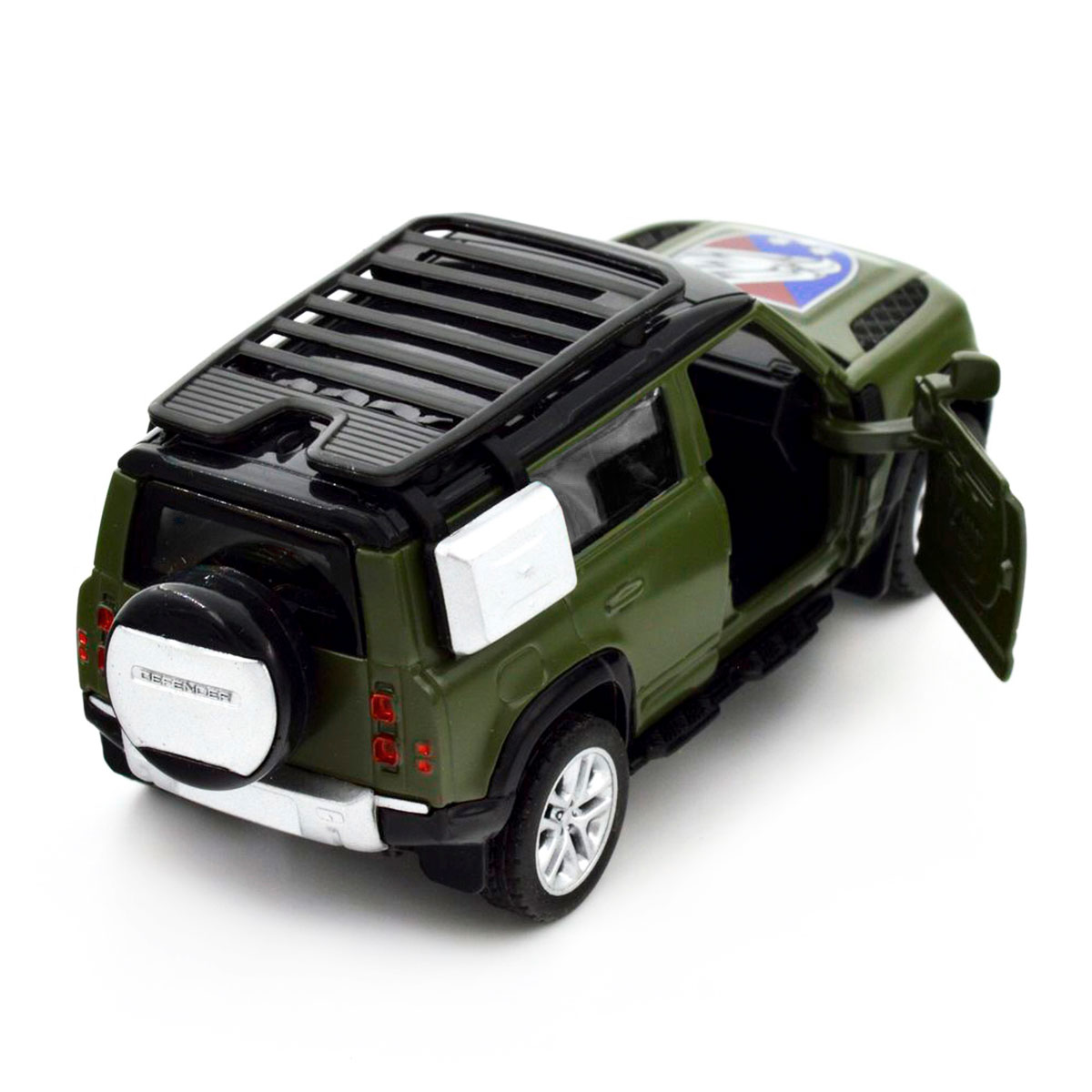 Колекційна модель Land Rover Defender 110 25 ОПДБр Techno Drive 1:43 металева — превʼю 2