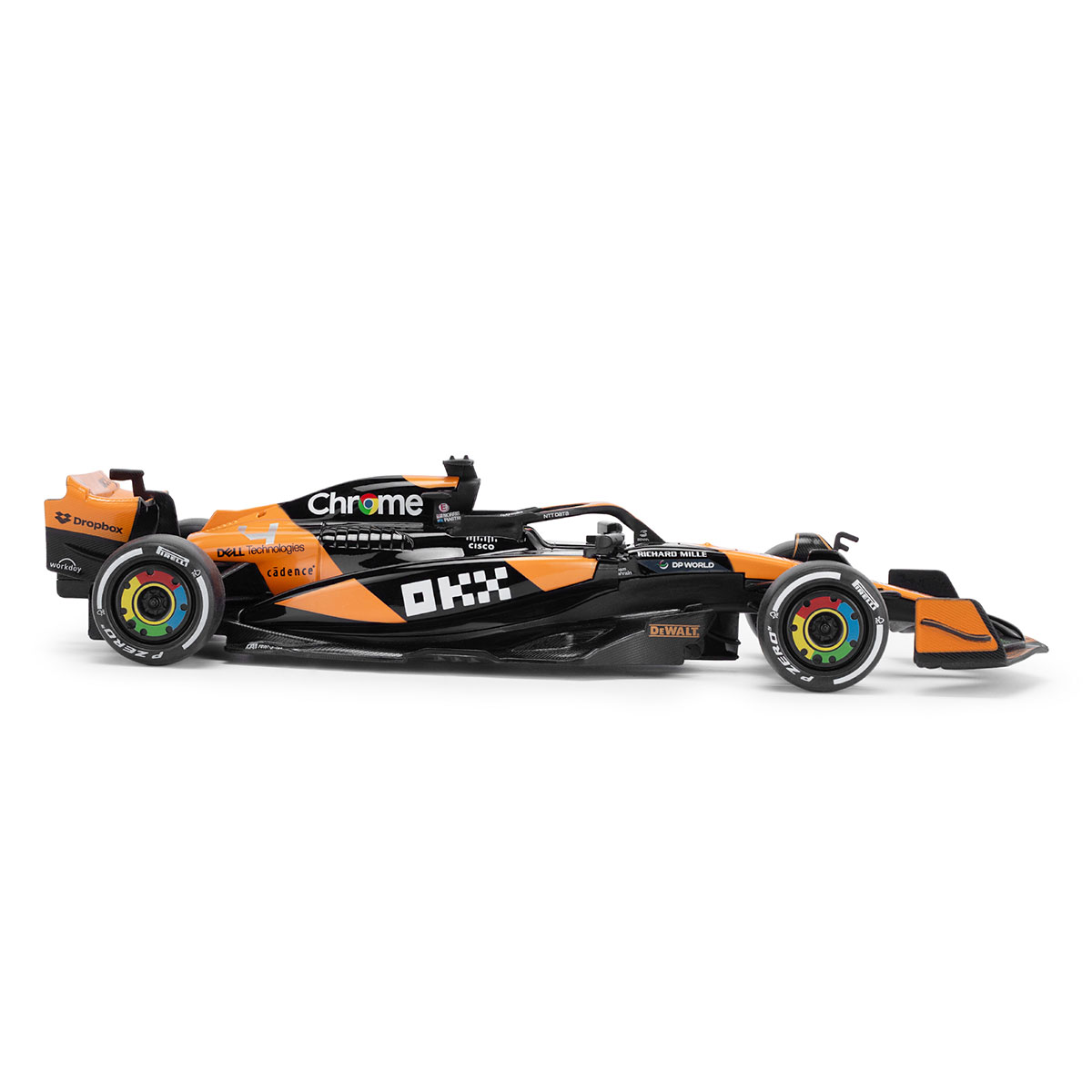 Автомодель McLaren F1 2024 Techno Drive 1:24 Помаранчева — превʼю 10