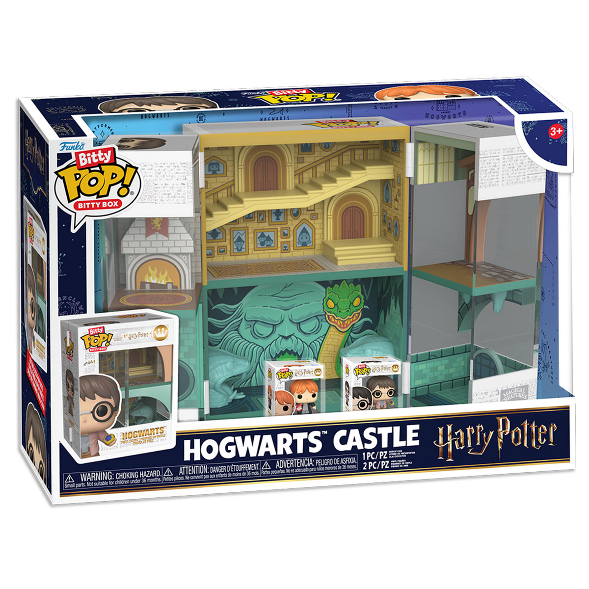 Ігровий набір Bitty POP Boxes Гаррі Поттер Гоґвортс Funko фігурки 2.3 см — превʼю 1