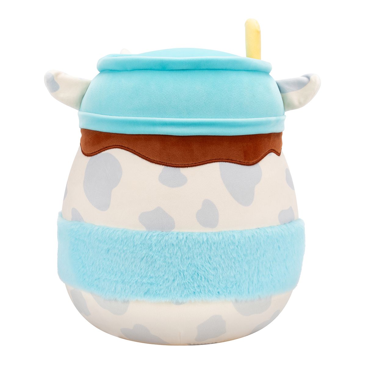 М'яка іграшка Squishmallows – Сіра корівка (Grey Cow) – 30 см — превʼю 4