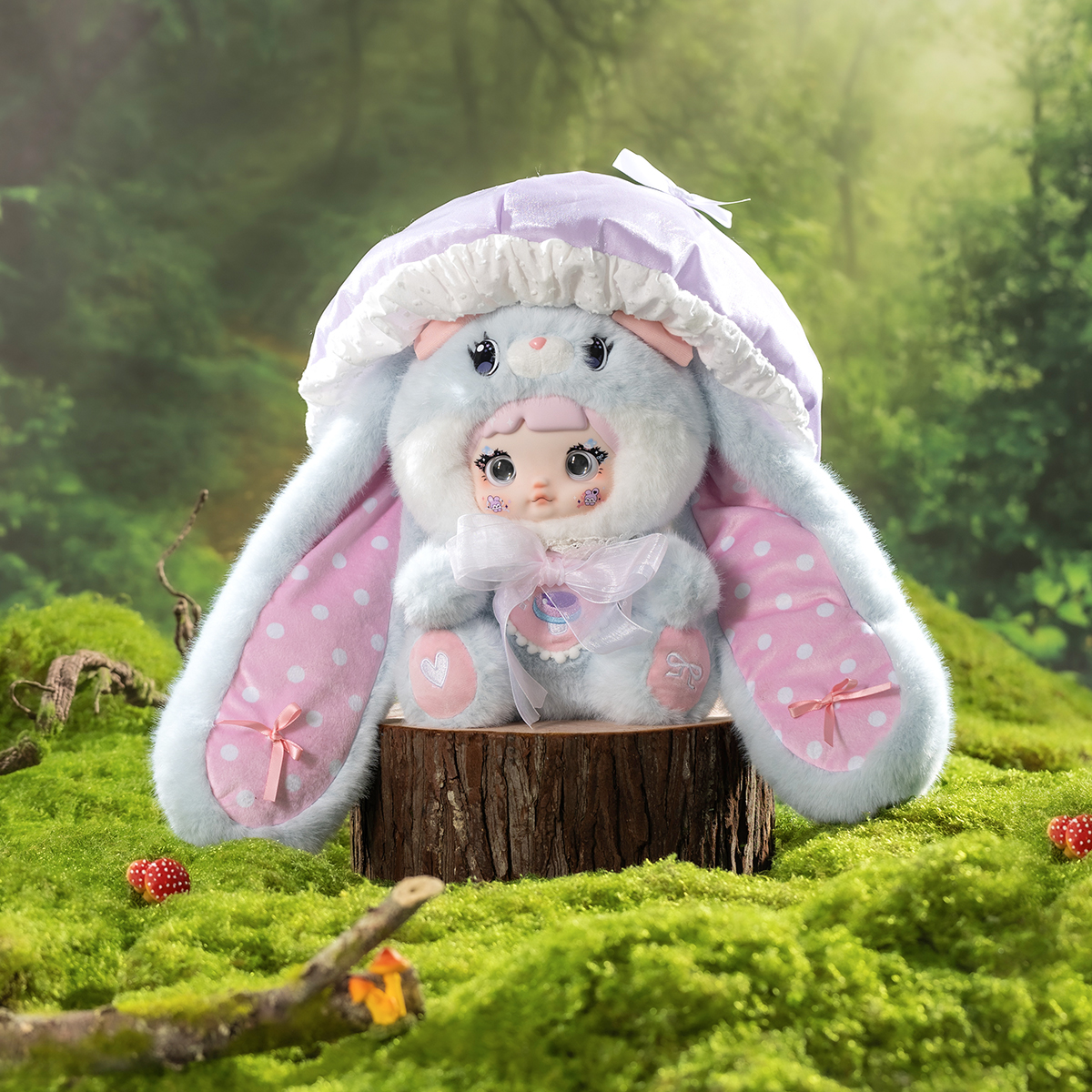 М'яка іграшка POP TOP Hi TOY – Nommi Mushroom – 32 см — превʼю 2