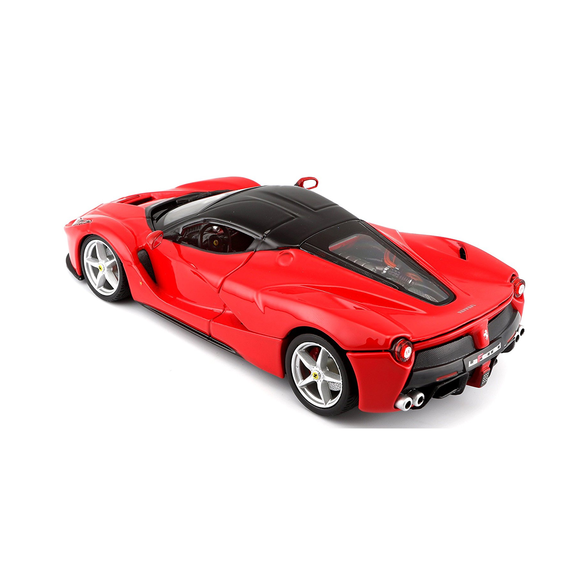 Автомодель Bburago Laferrari 1:24 металева з гумовими шинами — превʼю 4