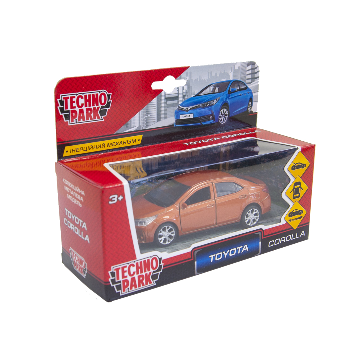 Автомодель Toyota Corolla Techno Drive 1:32 металева — превʼю 3