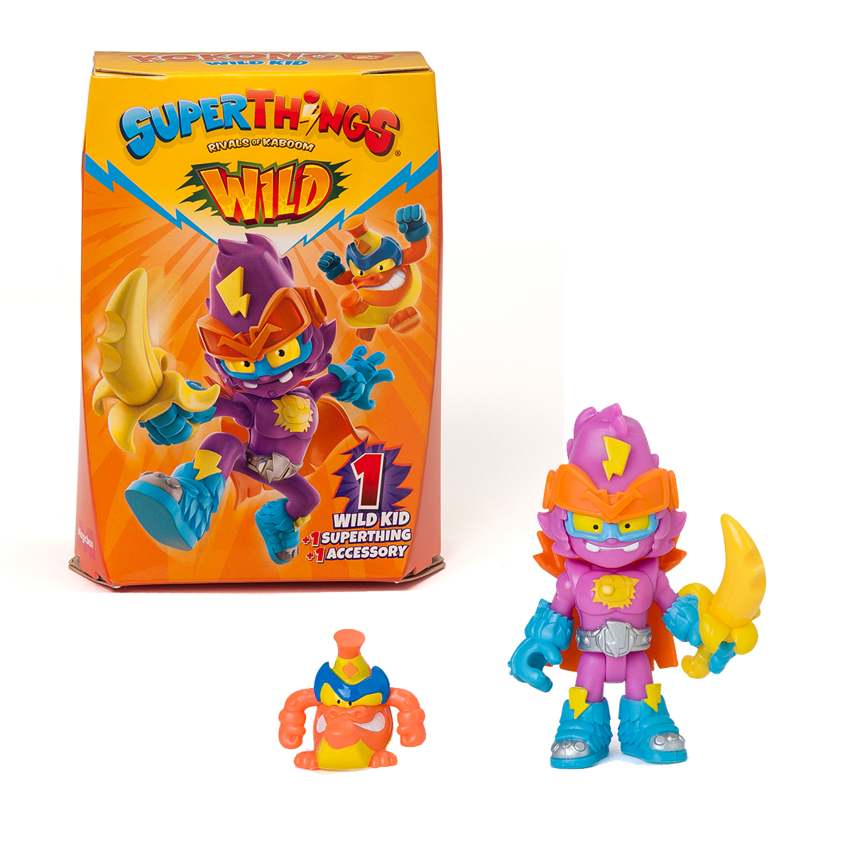 Ігровий набір Wild Kids Казум-кід з фігуркою та аксесуаром для дітей Різнокольоровий — превʼю 4