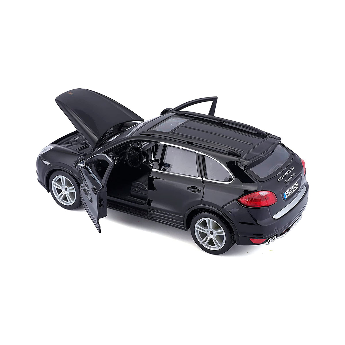 Колекційна автомодель Porsche Cayenne Turbo Bburago 1:24 — превʼю 4