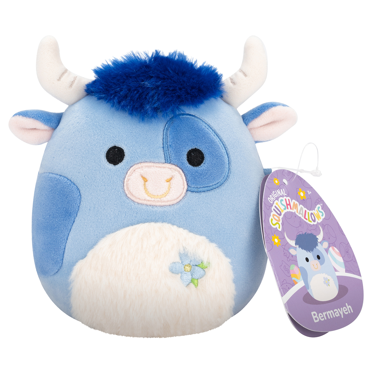 М'яка іграшка Squishmallows – Бик Бермайє (Bermay) – 19 см — превʼю 7