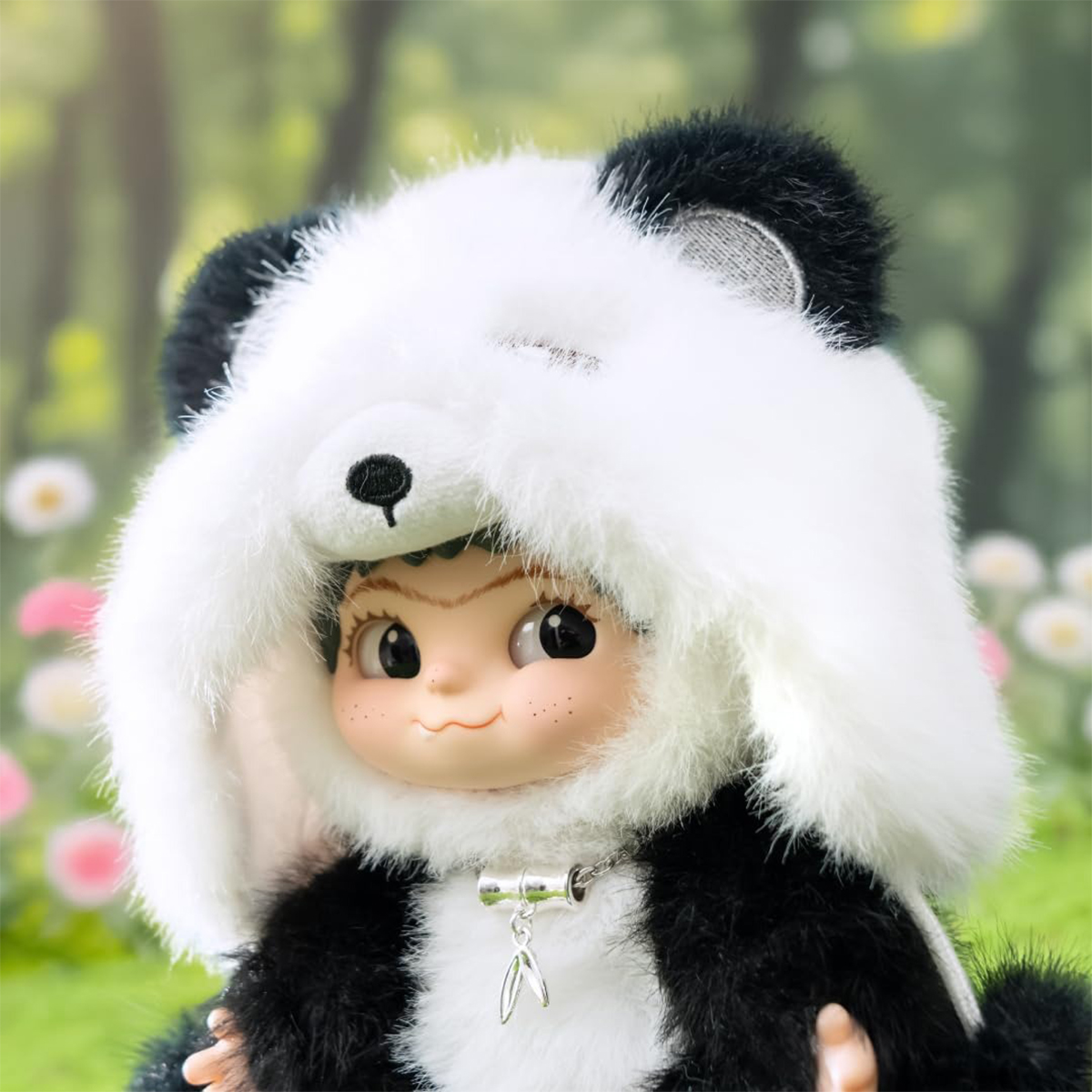 М'яка іграшка POP TOP Wakuku – Панда (Panda) – лімітована серія Letsvan — превʼю 5