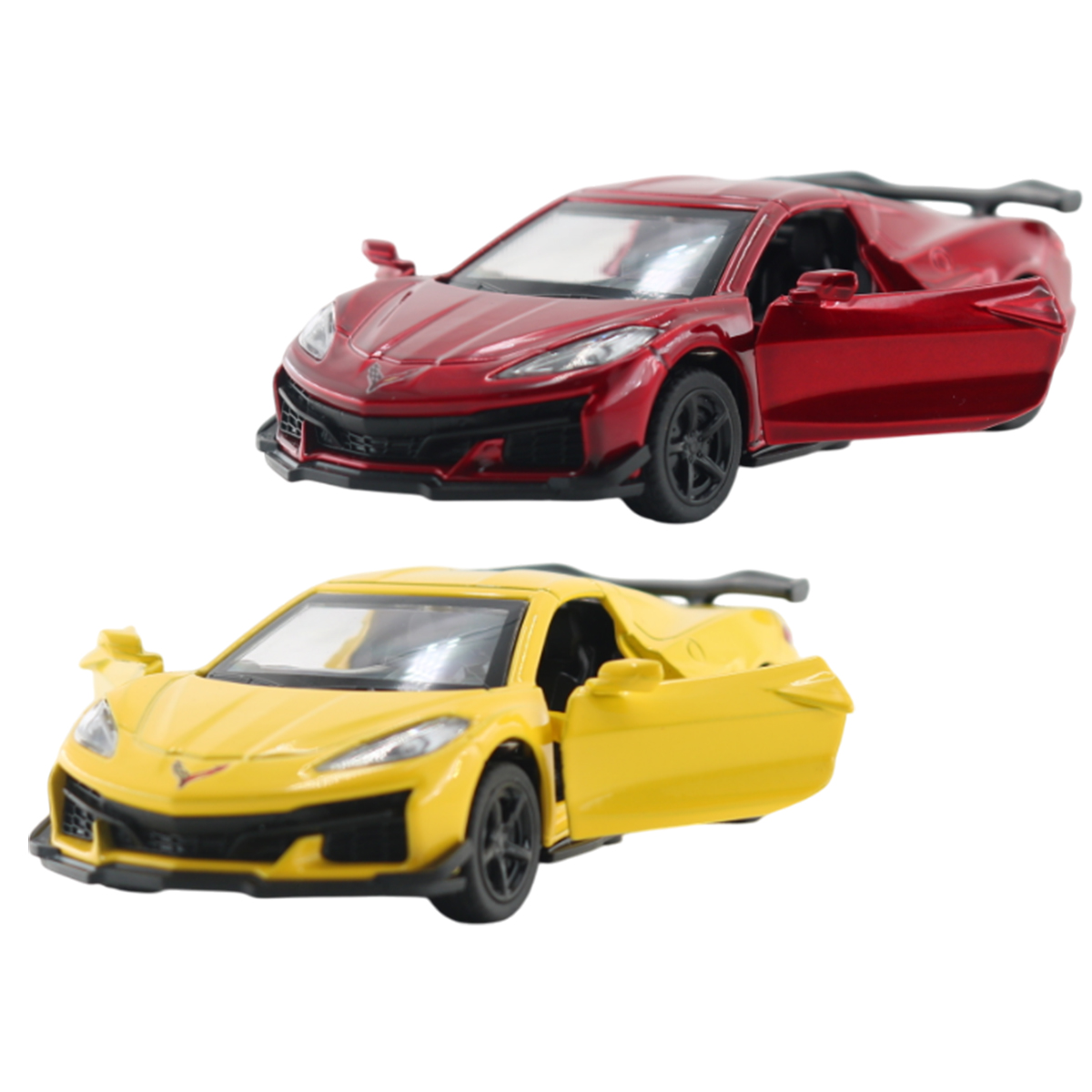 Автомодель Chevrolet Corvette C8 Z06 2024 Techno Drive 1:40 металева — превʼю 1