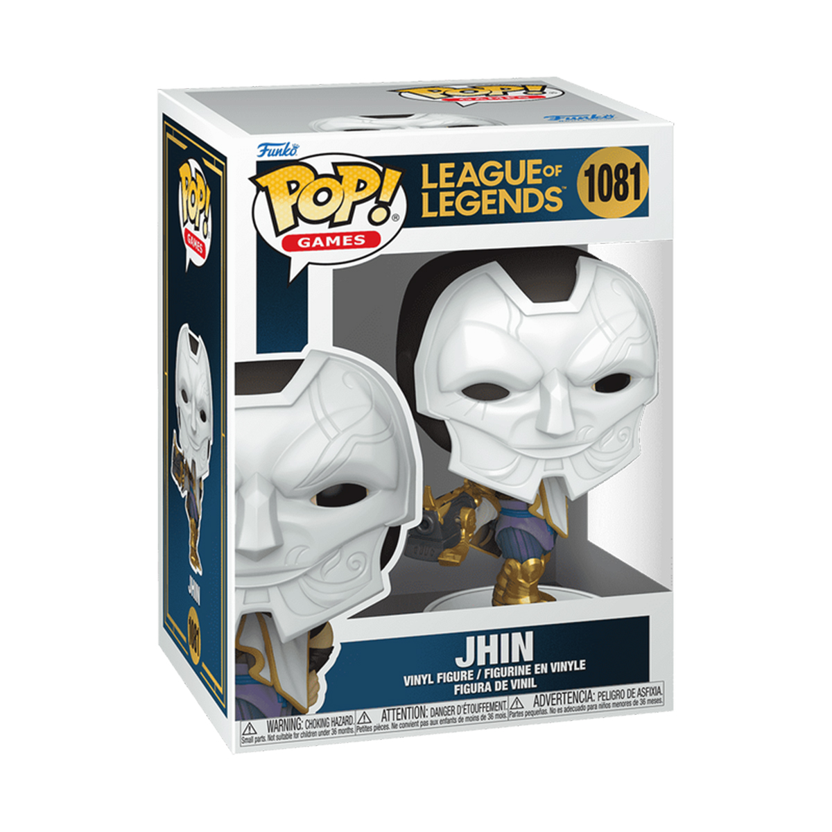 Ігрова вінілова фігурка серії Ліга Легенд Джин Funko POP Jhin