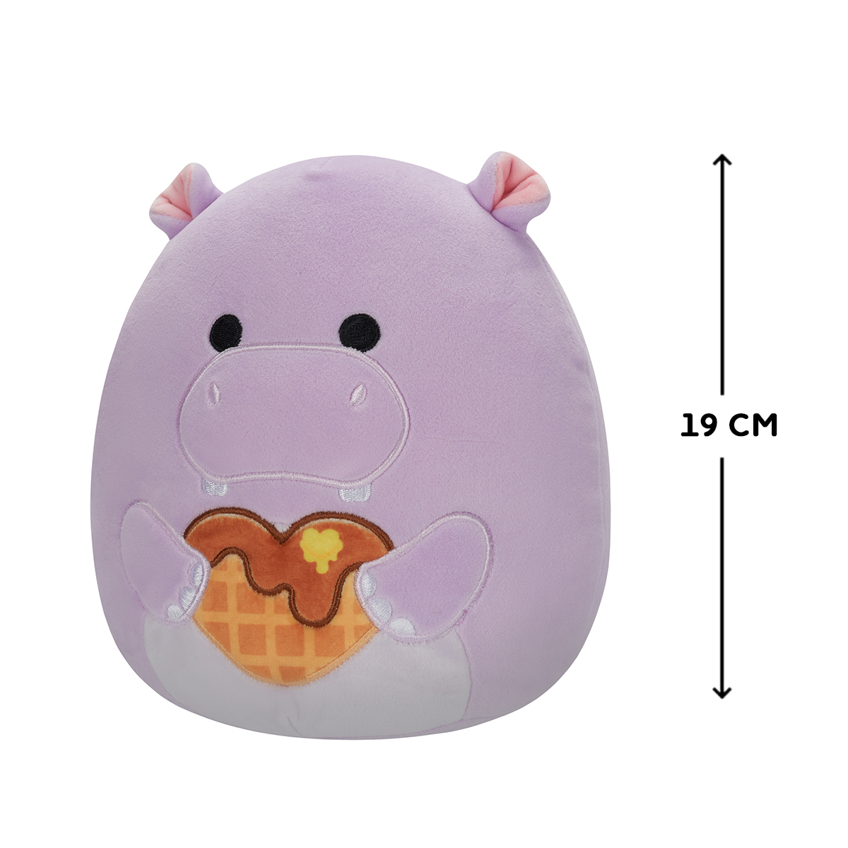 М'яка іграшка Squishmallows — Бегемот Ханна (Hannah) — 19 см — превʼю 2