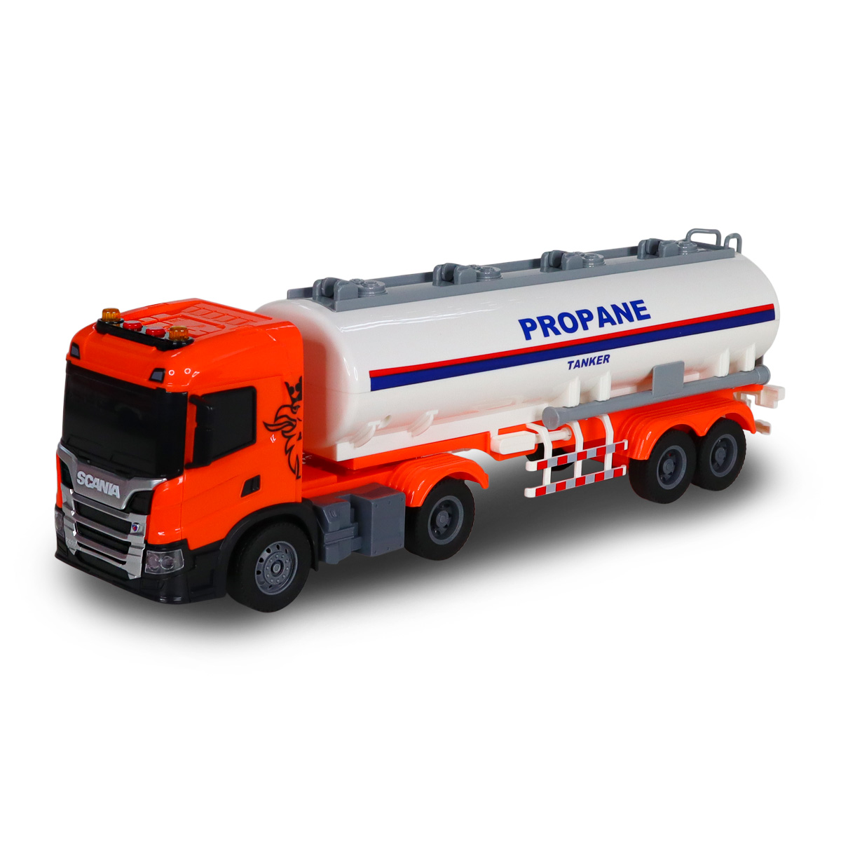 Автомодель Techno Drive Large Truck Автоцистерна Scania 42 см зі світлом та звуком — превʼю 1