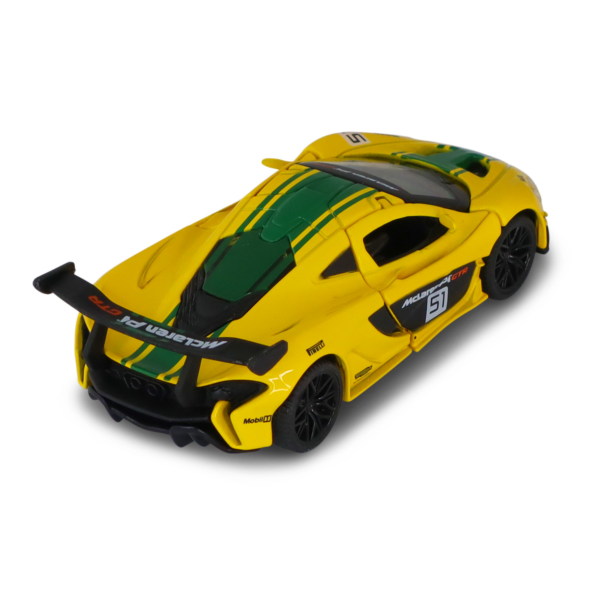 Автомодель Techno Drive McLaren P1 металева 1:43 Жовта — превʼю 11