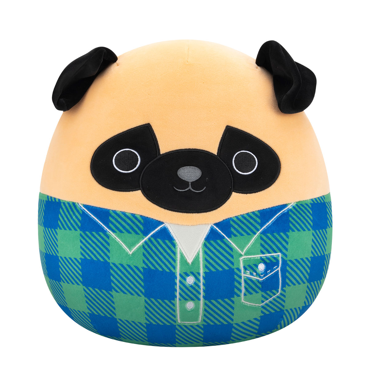 М'яка іграшка Squishmallows – Мопс Принц (Prince) – 30 cm — превʼю 1