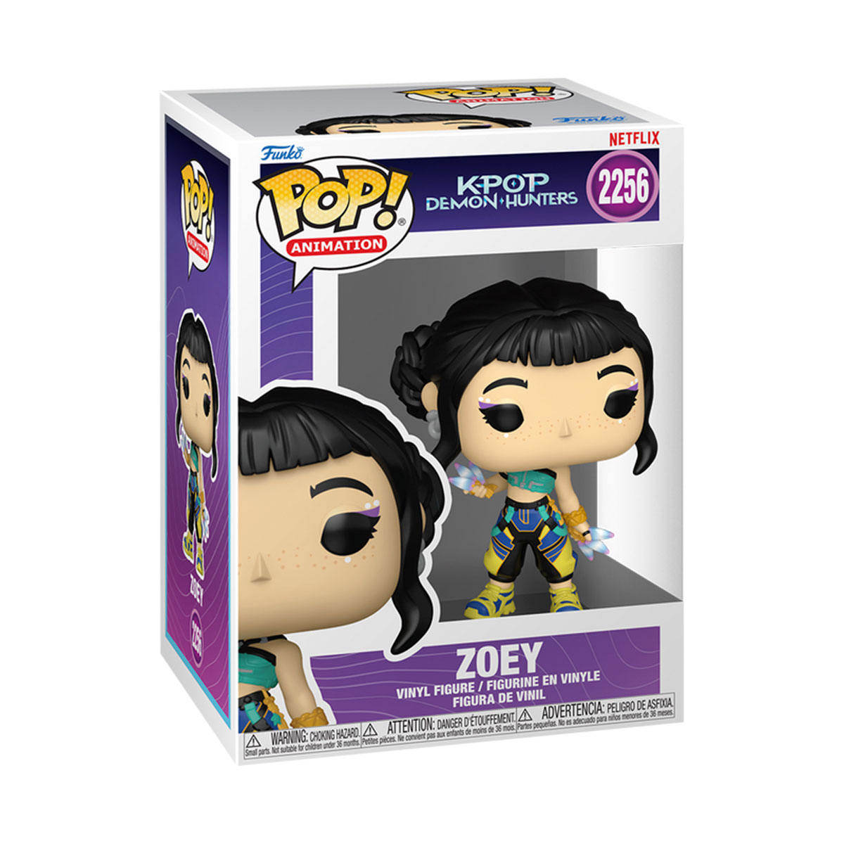 Колекційна фігурка Кейпоп-мисливці на демонів - Zoe Funko POP аніме Мультиколір